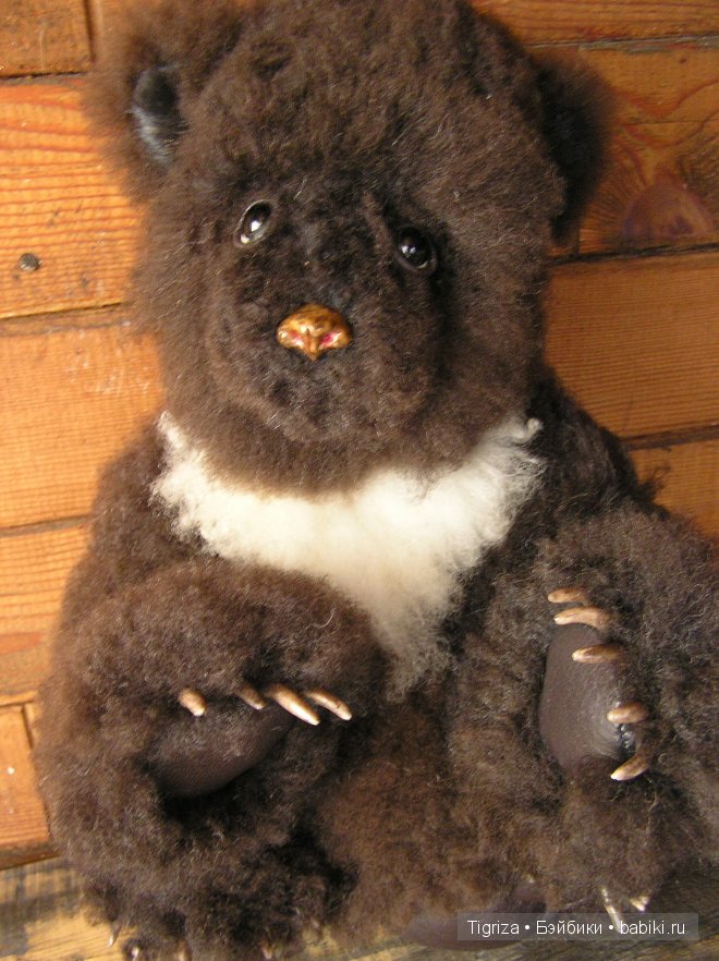 Еще один медвежий бэби. Авторский мишка Марины Непокрытых (фото 3)