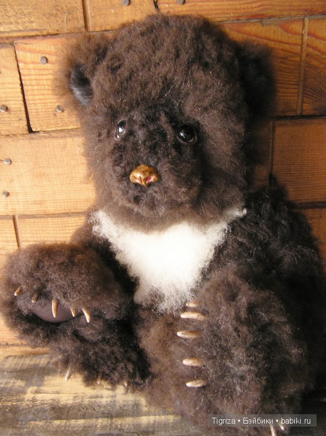 Еще один медвежий бэби. Авторский мишка Марины Непокрытых