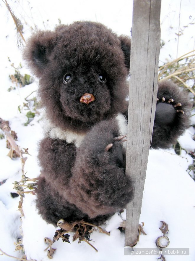 Еще один медвежий бэби. Авторский мишка Марины Непокрытых