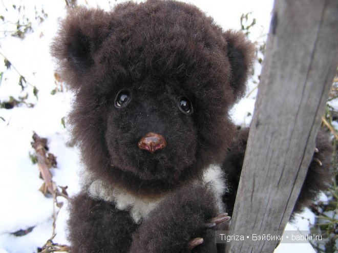 Еще один медвежий бэби. Авторский мишка Марины Непокрытых