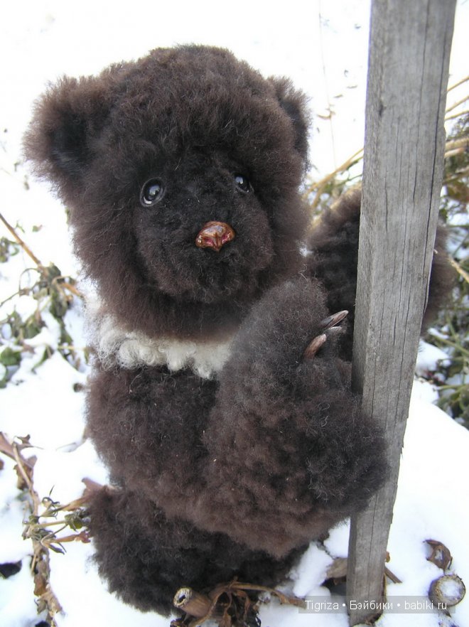 Еще один медвежий бэби. Авторский мишка Марины Непокрытых