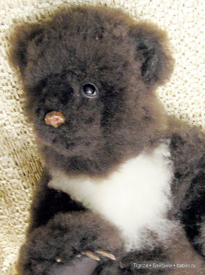 Еще один медвежий бэби. Авторский мишка Марины Непокрытых (фото 5)