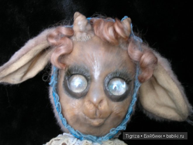 Мой вклад в козье стадо — Игрушки в смешанной технике (мех и глина): Арт (фото 10)