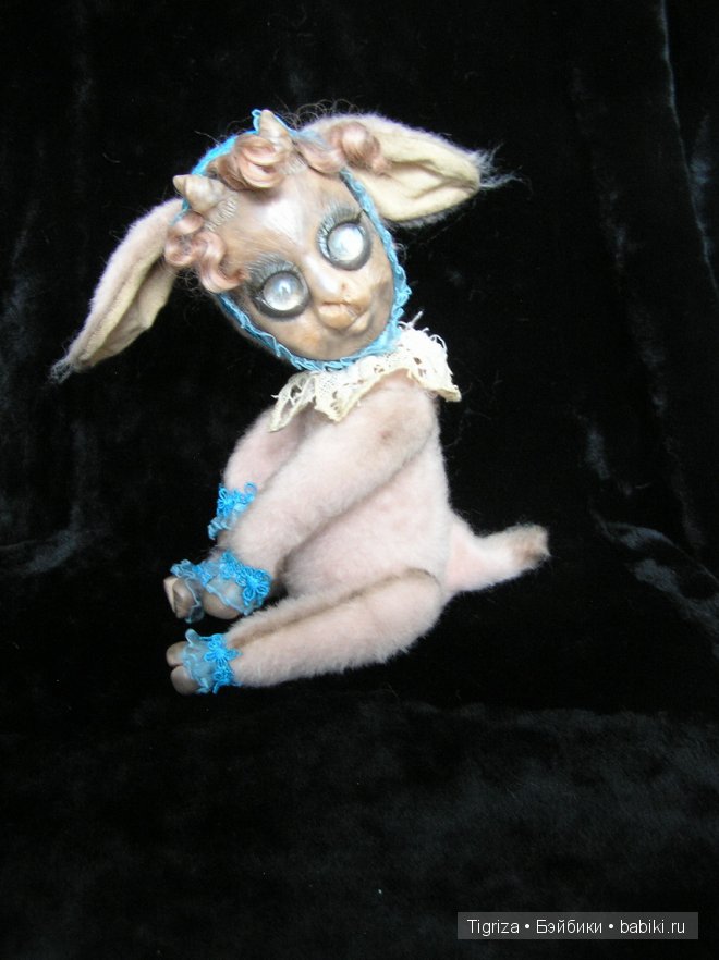 Мой вклад в козье стадо — Игрушки в смешанной технике (мех и глина): Арт