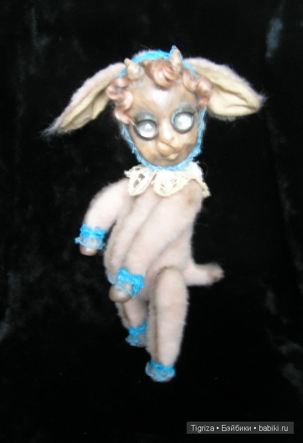 Мой вклад в козье стадо — Игрушки в смешанной технике (мех и глина): Арт (фото 7)