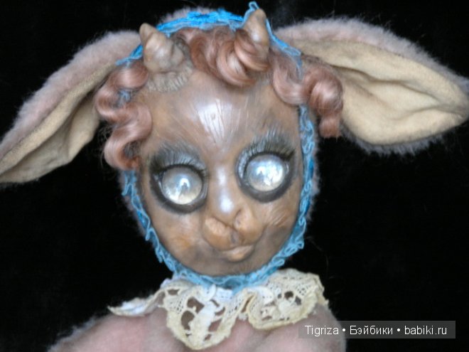 Мой вклад в козье стадо — Игрушки в смешанной технике (мех и глина): Арт (фото 2)