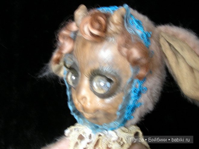 Мой вклад в козье стадо — Игрушки в смешанной технике (мех и глина): Арт