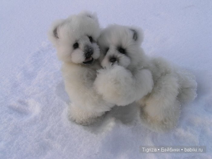 На Севере полярная ночь — Авторские мишки Тедди и друзья: фото