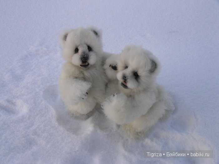 На Севере полярная ночь — Авторские мишки Тедди и друзья: фото (фото 7)