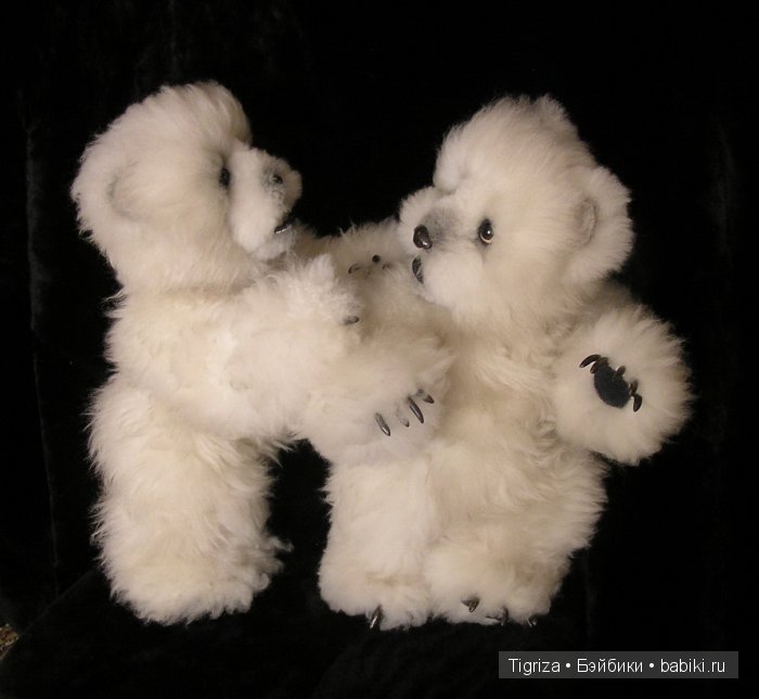 На Севере полярная ночь — Авторские мишки Тедди и друзья: фото