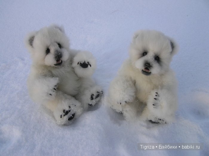 На Севере полярная ночь — Авторские мишки Тедди и друзья: фото