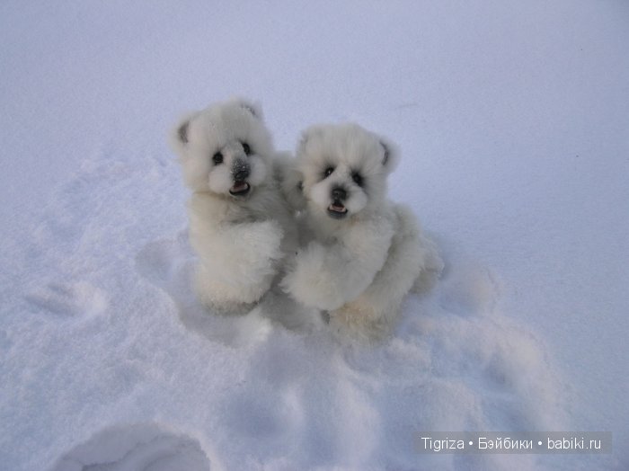 На Севере полярная ночь — Авторские мишки Тедди и друзья: фото (фото 10)