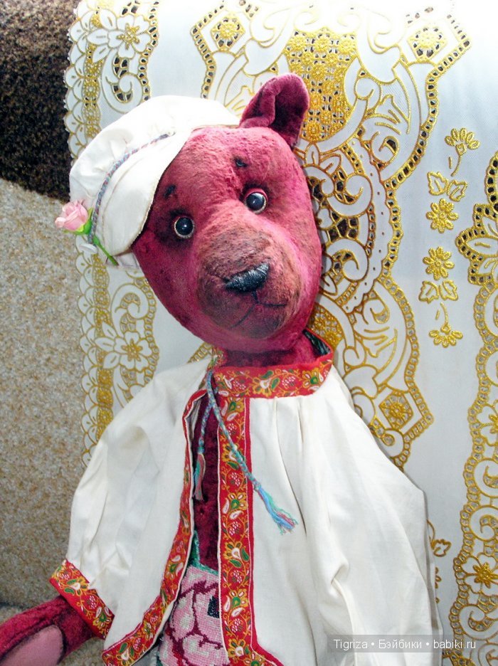 Валериан. Авторский мишка-тедди Марины Непокрытых