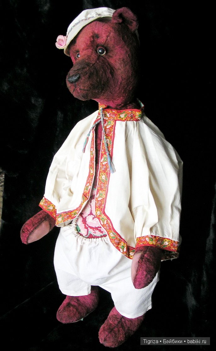 Валериан. Авторский мишка-тедди Марины Непокрытых