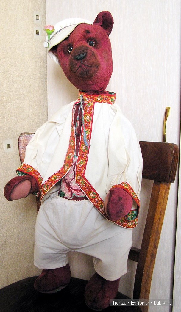 Валериан. Авторский мишка-тедди Марины Непокрытых