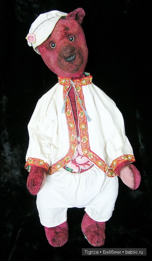 Валериан. Авторский мишка-тедди Марины Непокрытых (фото 9)