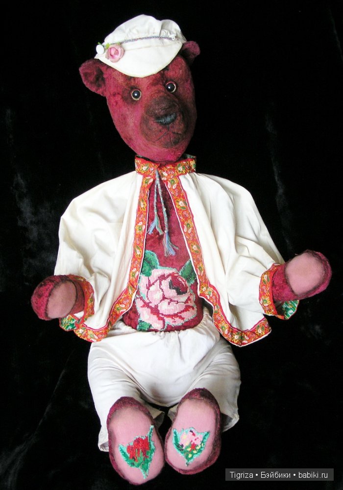 Валериан. Авторский мишка-тедди Марины Непокрытых