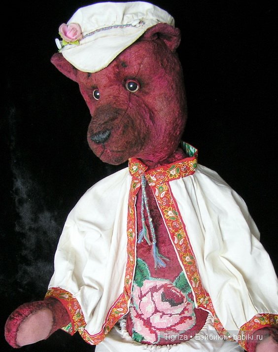 Валериан. Авторский мишка-тедди Марины Непокрытых