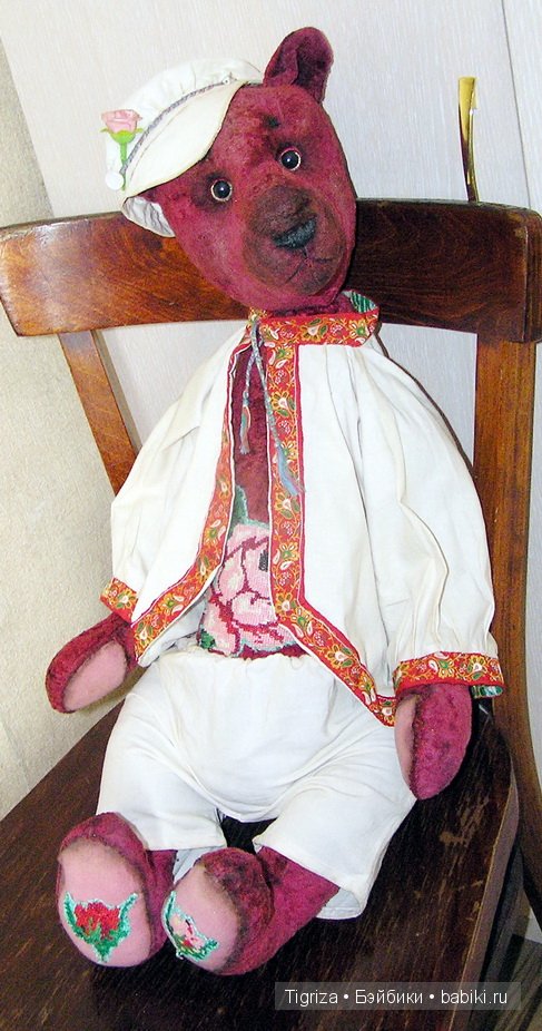 Валериан. Авторский мишка-тедди Марины Непокрытых