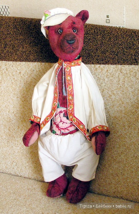 Валериан. Авторский мишка-тедди Марины Непокрытых