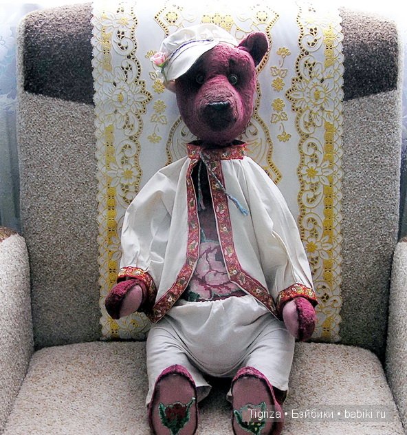Валериан. Авторский мишка-тедди Марины Непокрытых