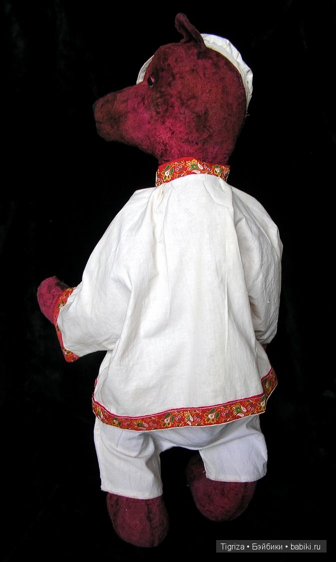 Валериан. Авторский мишка-тедди Марины Непокрытых