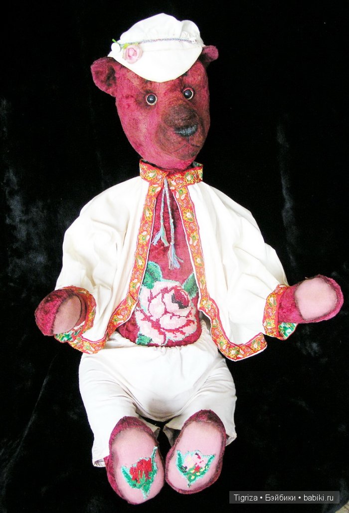 Валериан. Авторский мишка-тедди Марины Непокрытых