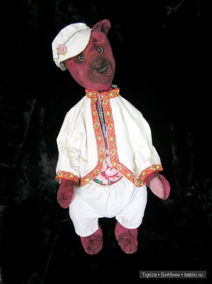 Валериан. Авторский мишка-тедди Марины Непокрытых (фото 8)