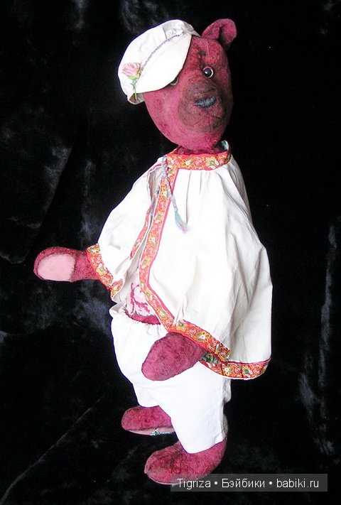 Валериан. Авторский мишка-тедди Марины Непокрытых