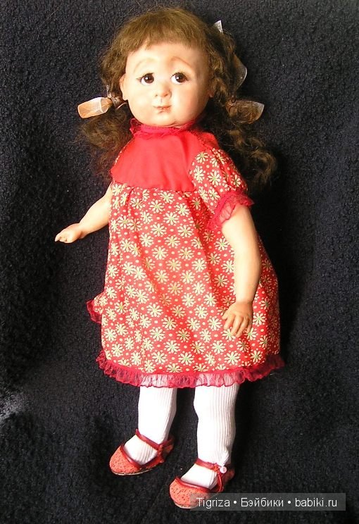 Юлька. Девочка из 60-х. ООАК Марины Непокрытых