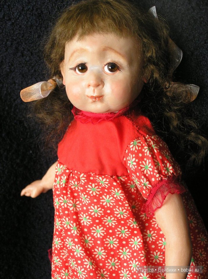 Юлька. Девочка из 60-х. ООАК Марины Непокрытых