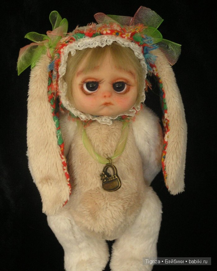 Авторская кукла тедди долл Нюська (фото 5)