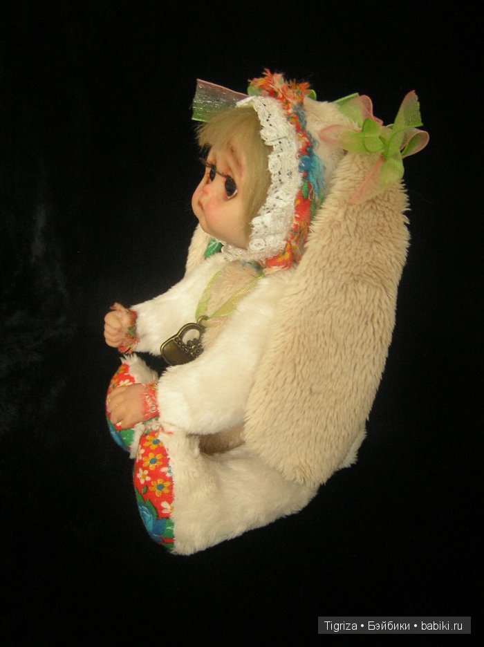 Авторская кукла тедди долл Нюська (фото 3)