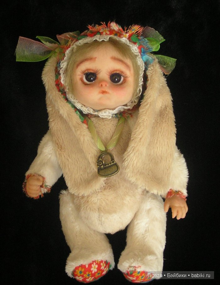 Авторская кукла тедди долл Нюська (фото 10)