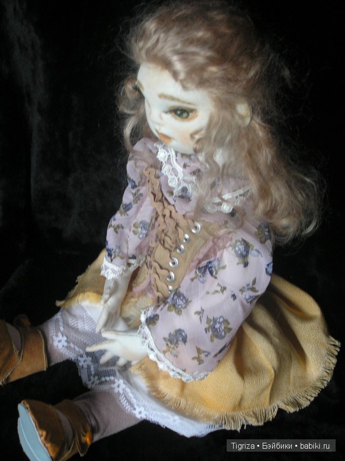 Жозефина. Кукла из ткани, которая очень захотела быть