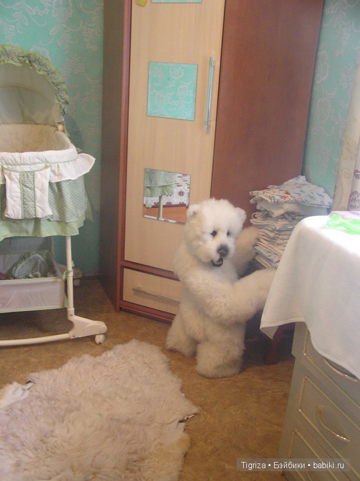 Как Самсон детскую комнату принимал. Мишка тедди (фото 9)