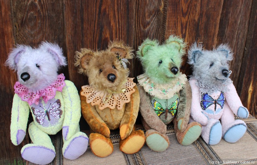 Мишки, открывающие лето — Авторские игрушки ручной работы: Тедди (фото 5)