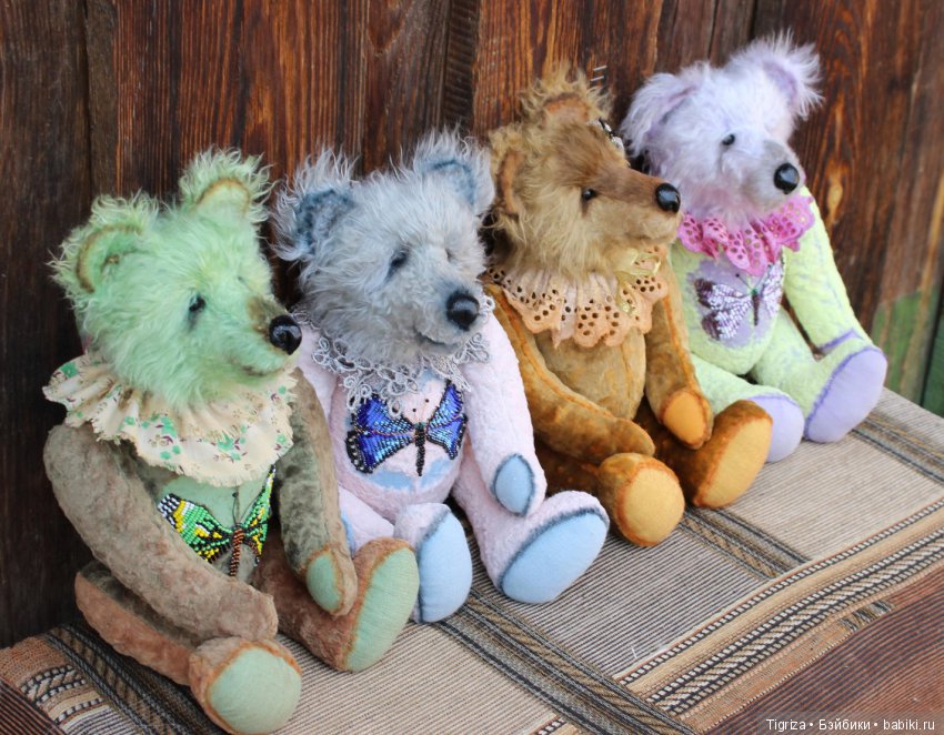 Мишки, открывающие лето — Авторские игрушки ручной работы: Тедди (фото 4)