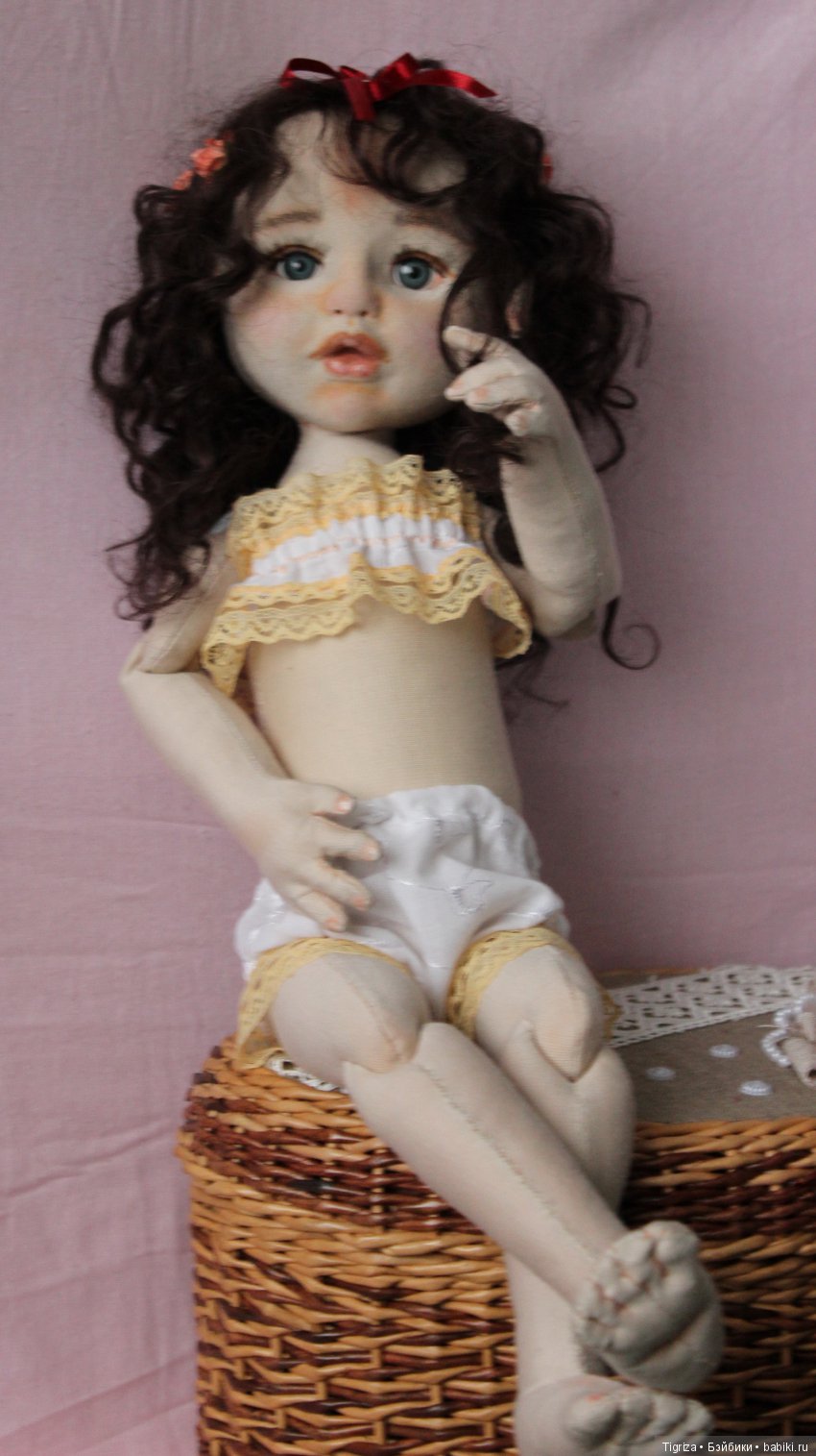 Моя застенчивая Есения — Авторские текстильные куклы: Вальдорфские (фото 10)