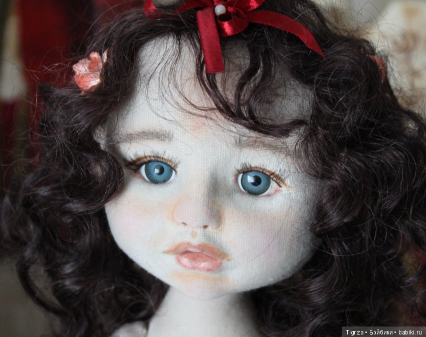 Моя застенчивая Есения — Авторские текстильные куклы: Вальдорфские