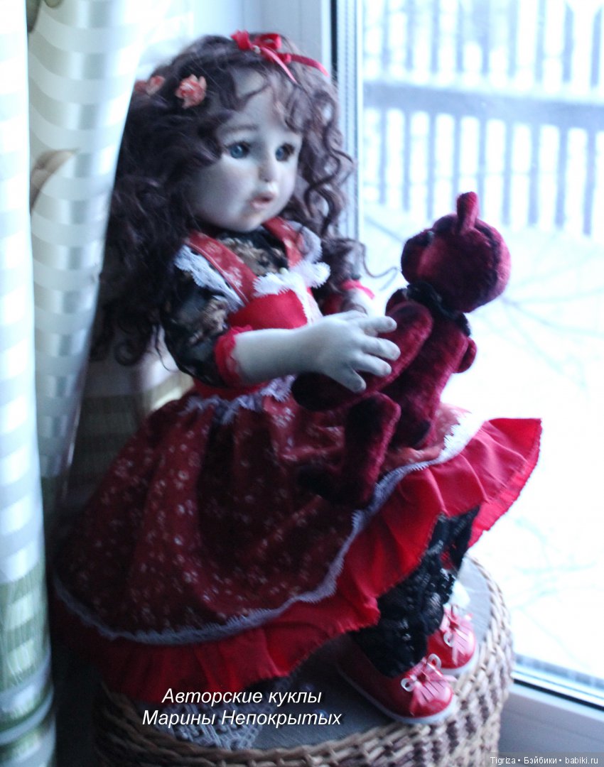 Моя застенчивая Есения — Авторские текстильные куклы: Вальдорфские