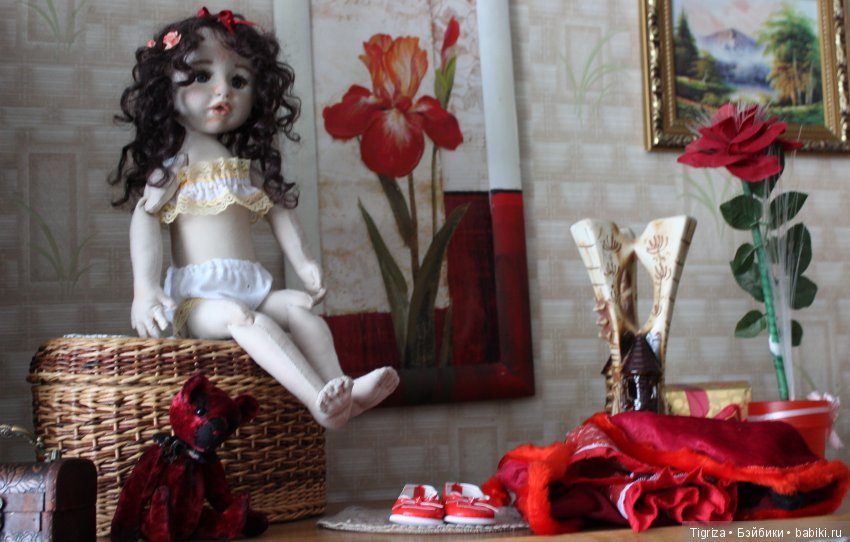 Моя застенчивая Есения — Авторские текстильные куклы: Вальдорфские