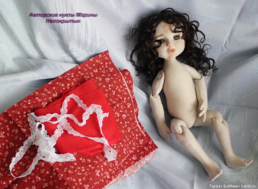 Моя застенчивая Есения — Авторские текстильные куклы: Вальдорфские (фото 7)