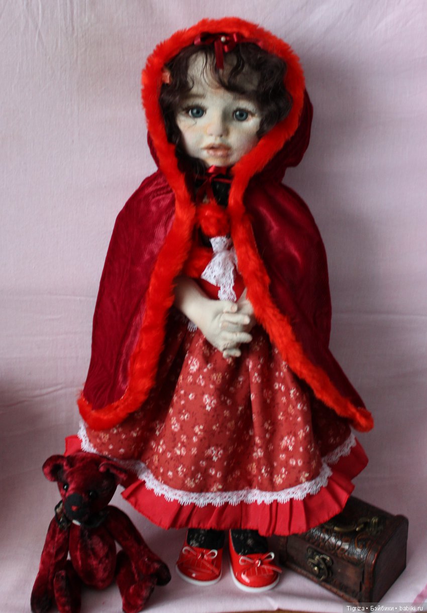 Моя застенчивая Есения — Авторские текстильные куклы: Вальдорфские