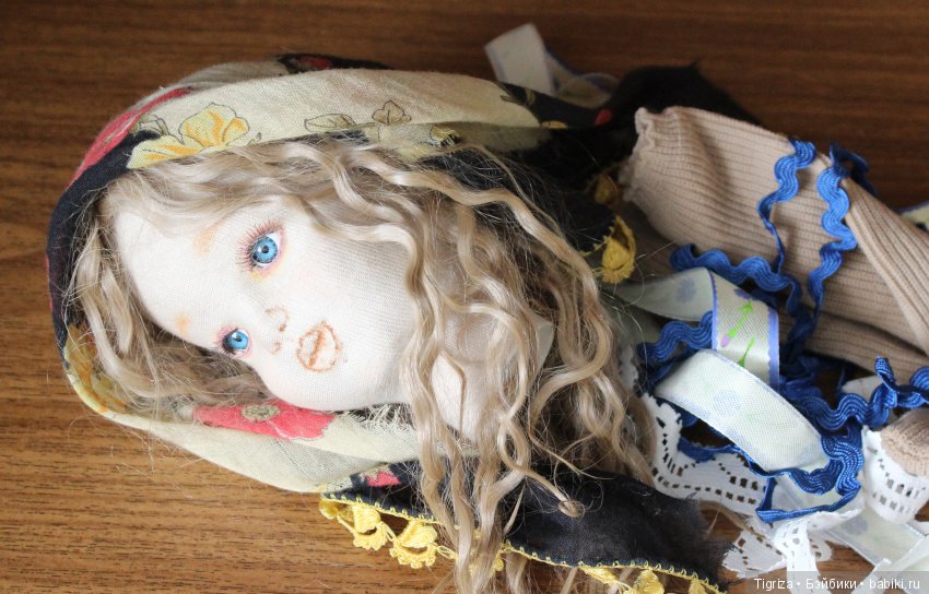 Девочка из прошлого века — Авторские текстильные куклы: Вальдорфские (фото 6)