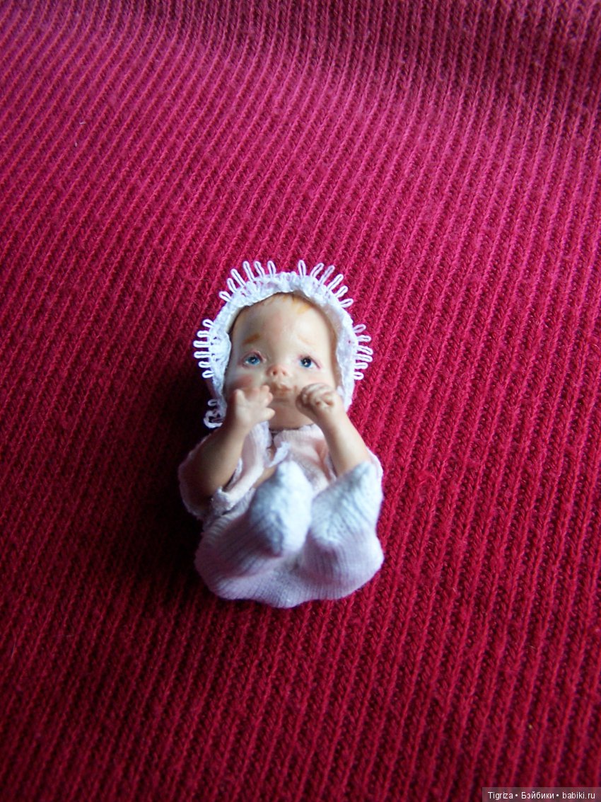 Невеличка — Авторские миниатюрные куклы: лепка (фото 3)