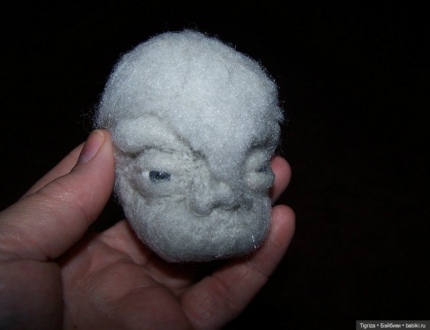 Шьем вместе. Текстильного младенца. Часть 3. Глазки, лобик