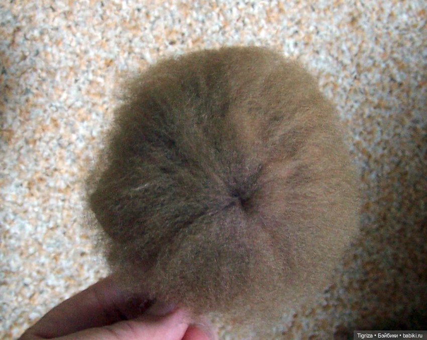 Шьем вместе. Текстильного младенца. Часть 7. Вживление волос