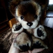 Создался такой мишка