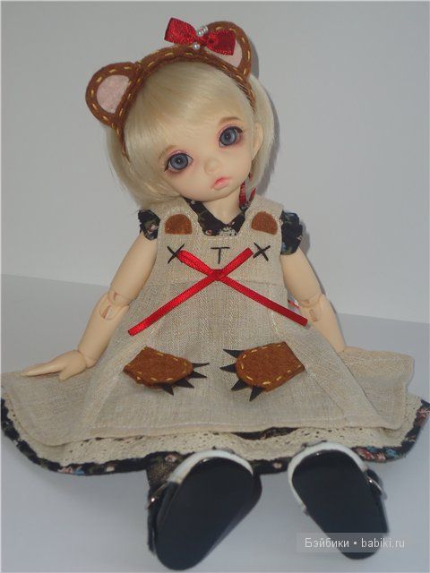 Мой мишка-топтыжка:) — Куклы Fairyland (ФэйриЛэнд): BJD (БЖД)